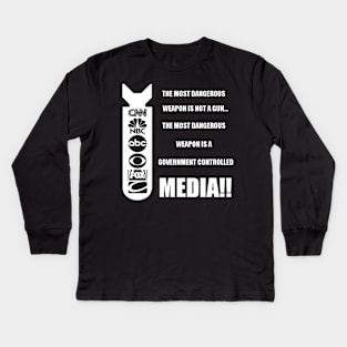 Anti Media Kids Long Sleeve T-Shirt